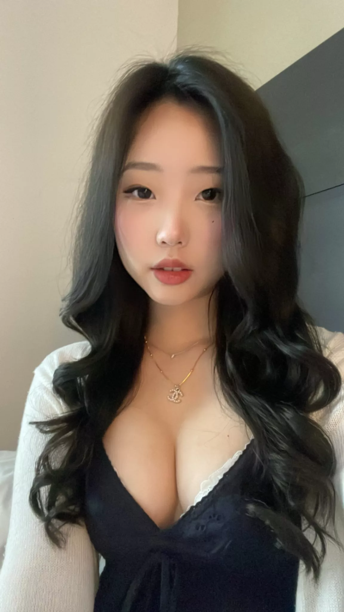 Cute cleavage
