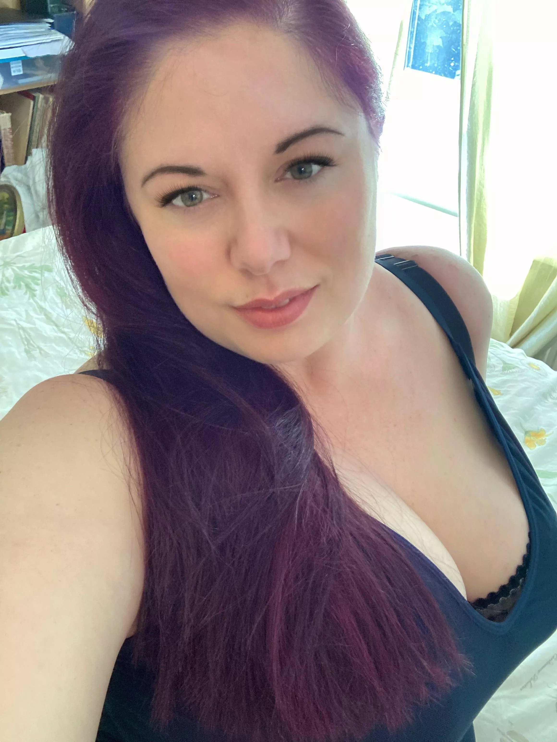 Purple hair don’t care 🧜‍♀️ [f]