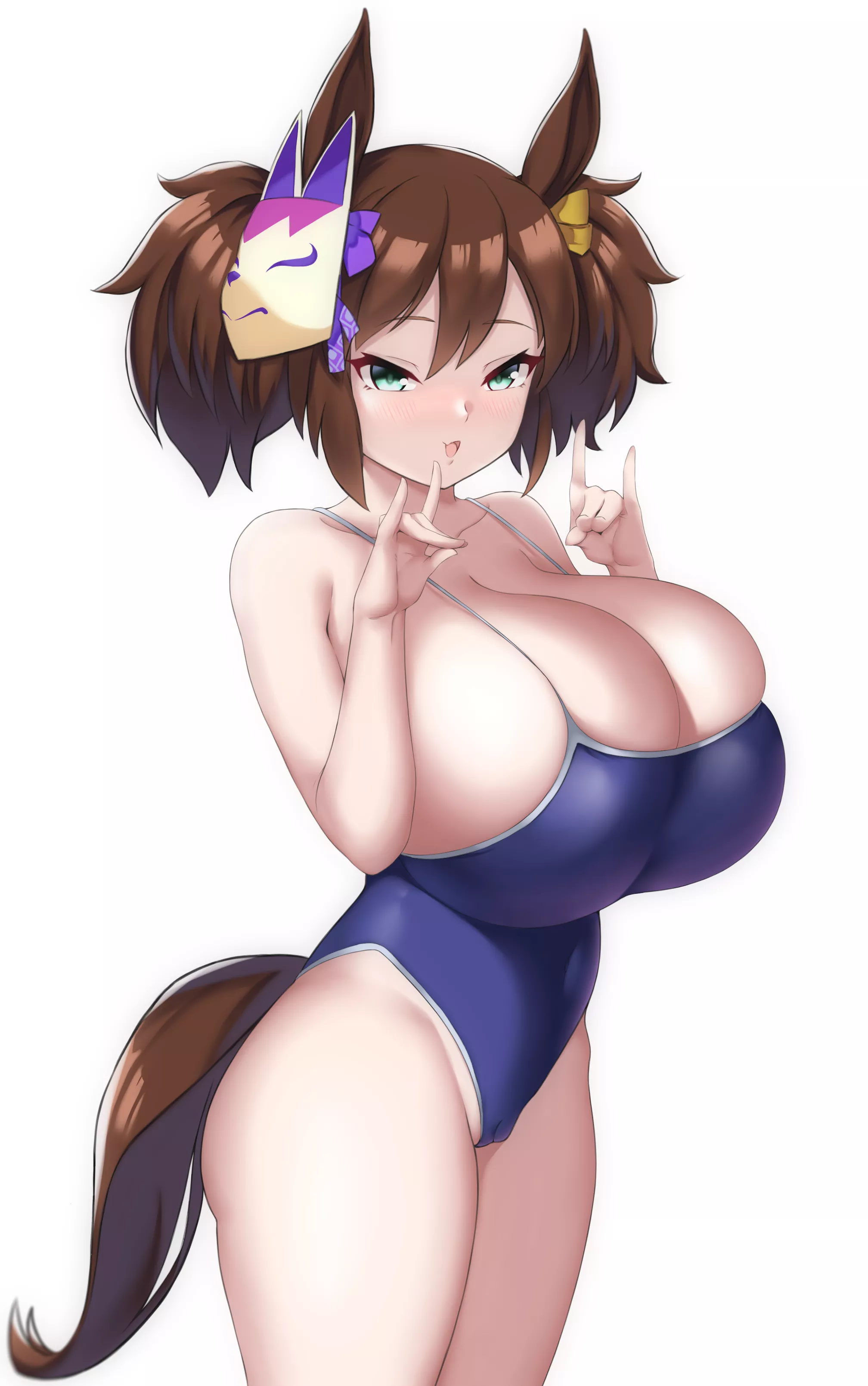 Inari One Tight Swimsuit (ddddc) [Umamusume ]