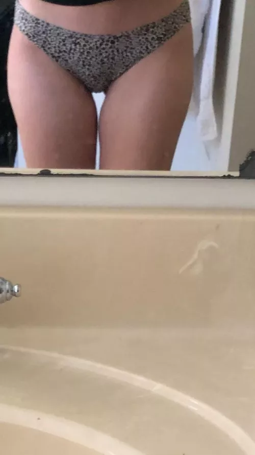 Swim Team Panty Selection and Thigh Gap Combo=On Point.