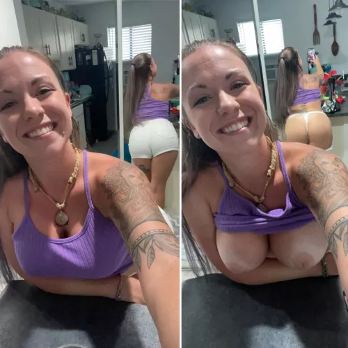 Just a peek at what I’m hiding under here :P