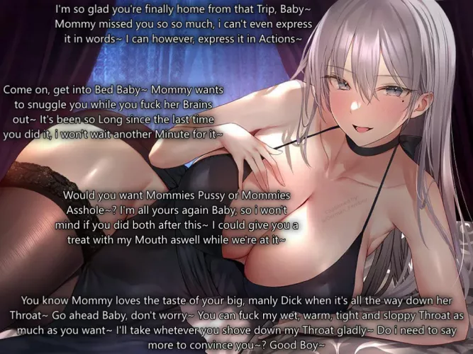 Mommy missed you~ [Milf] [Mommy] [Suggestive] {Artist: Yuyuworks}