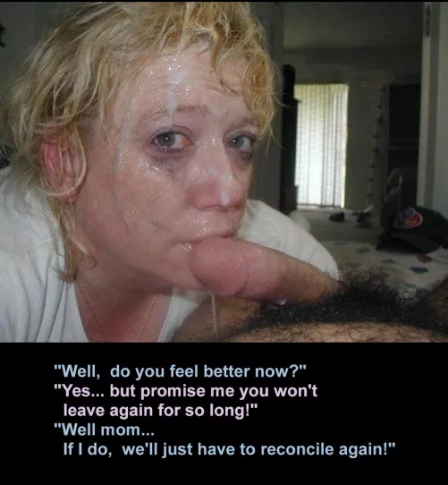 Mommy's abandonment issues work out really well for me ;)