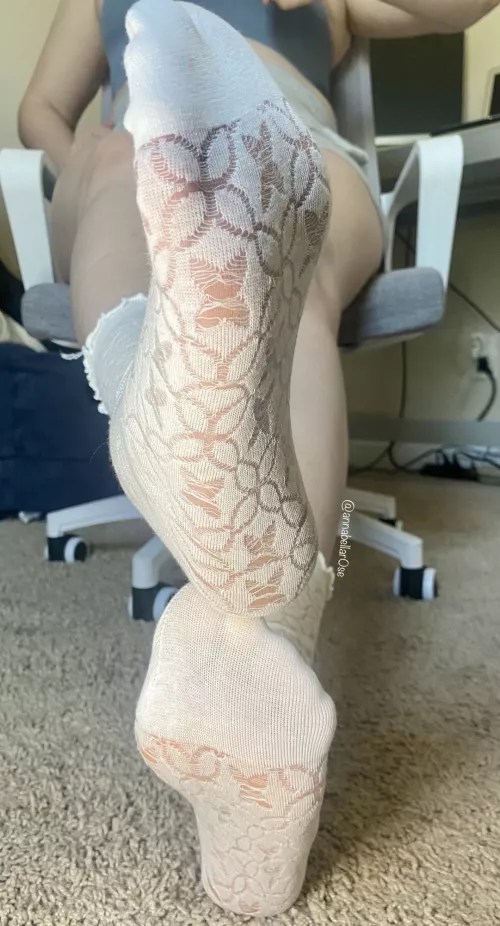 On your knees and worship them