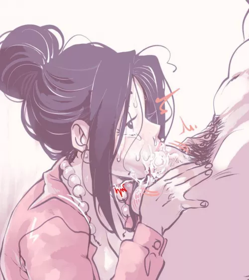 Chichi loves the taste of cum