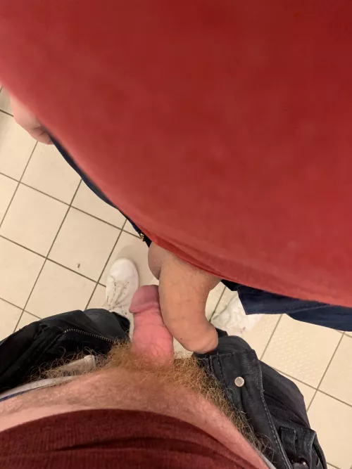 My friend and I after swimming, just enjoying comparing