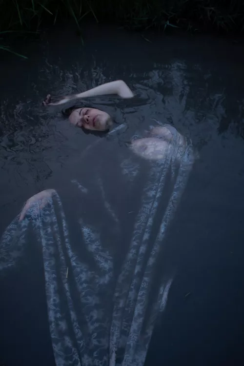 I'll wear the water as a robe