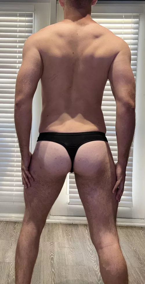 Black AussieBum thong