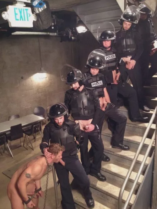 “Stairway to (cock) heaven” …