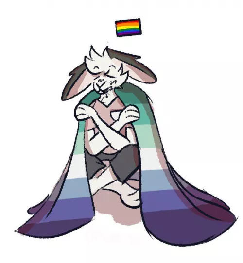 He’s gay (also a bit sick)