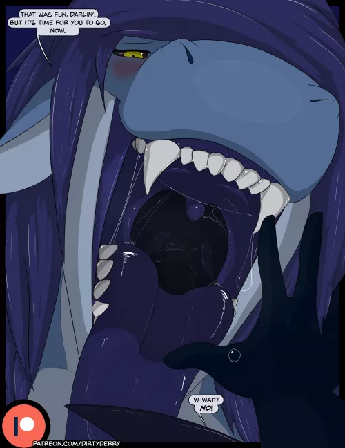 {Image} Afterglow (Art by me, Derilect) [F/M] [Implied Sex] [Mawshot]