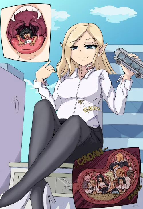 {Image} Elvish Treat (1themainman1) [Oral Vore]