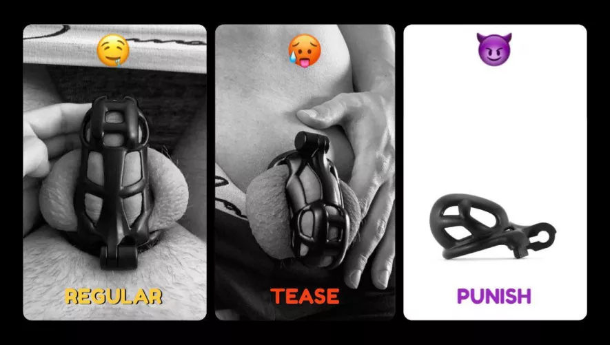 I‘m the happiest man alive for having a loving, wonderful girlfriend, that was open about chastity play and even started enjoying it just as much as me. We already own 2 cages and very shortly our thrid and smallest will arrive. It‘s a wonderful feel