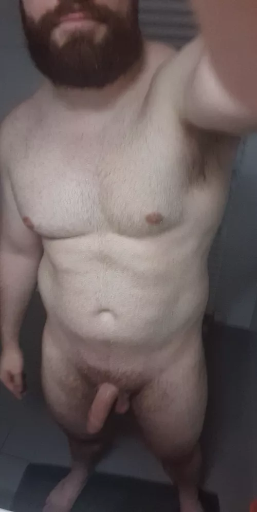 I know it's not a boner, but I think it's big enough when it's soft to count.