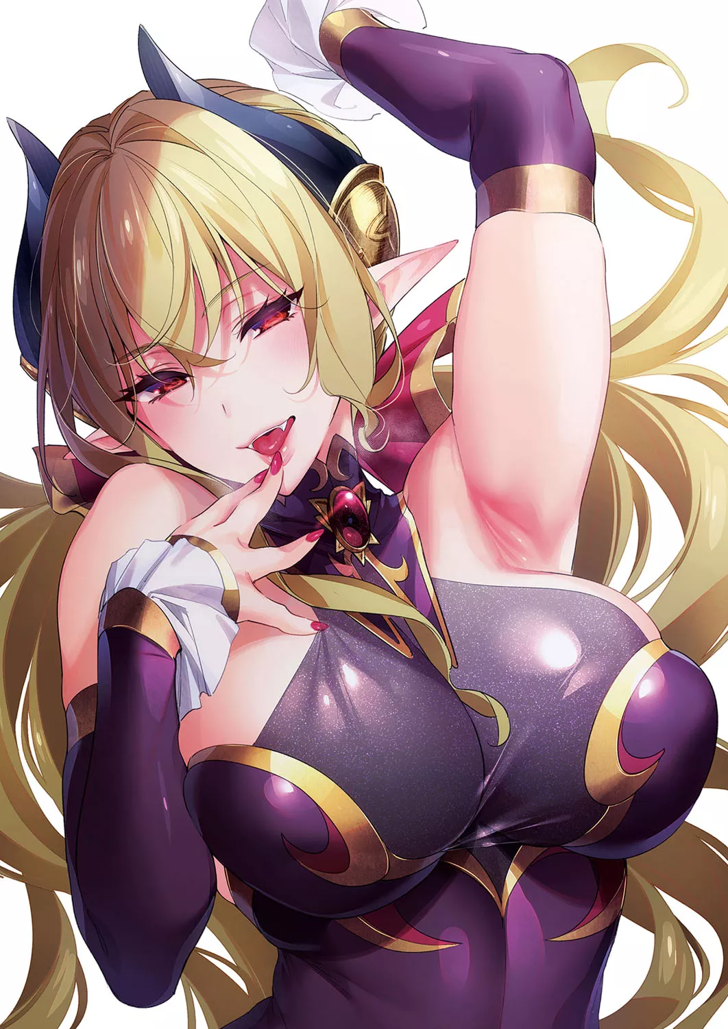 Nice purple suit