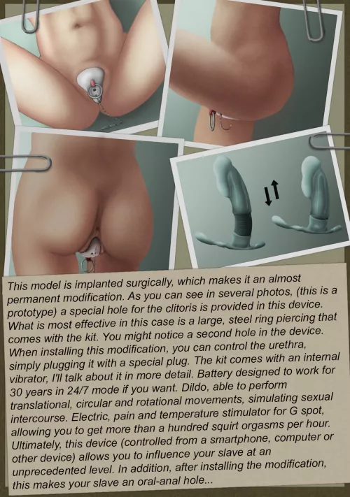 only downside is you can't use the pussy anymore