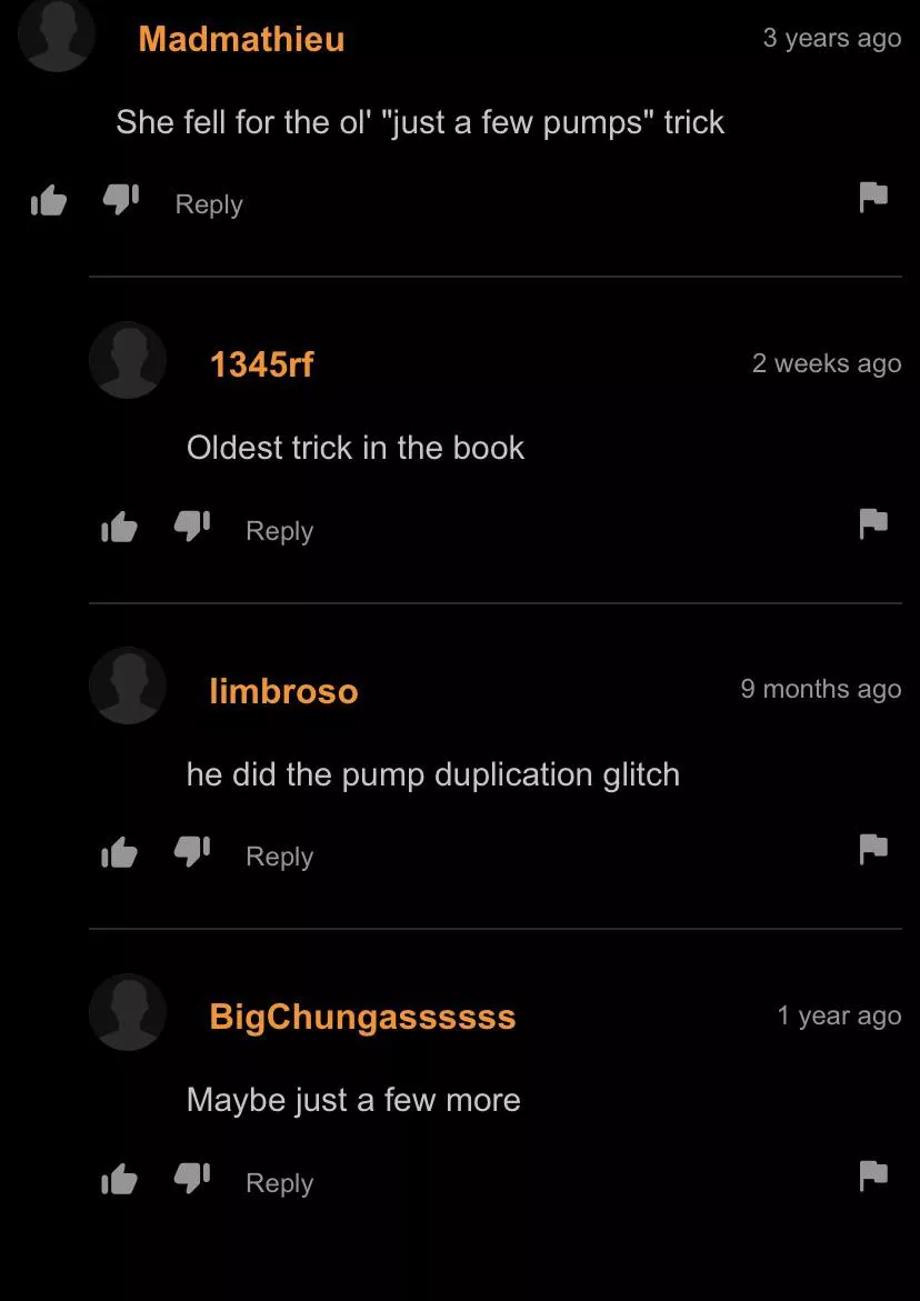 She fell for it
