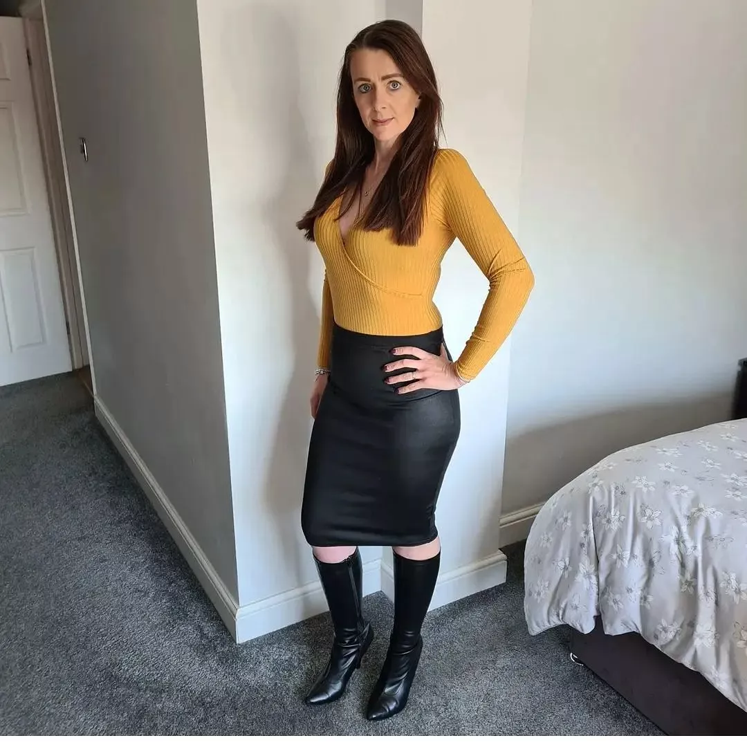 Skirt & Boots