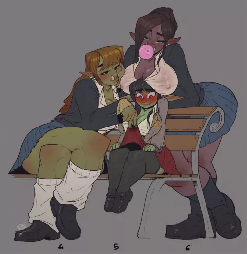 Popular With Her Classmates (Orcbarbies) [Original]