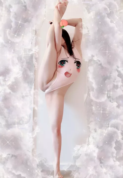 🍑 would you fuck this flexible Princess in this position?