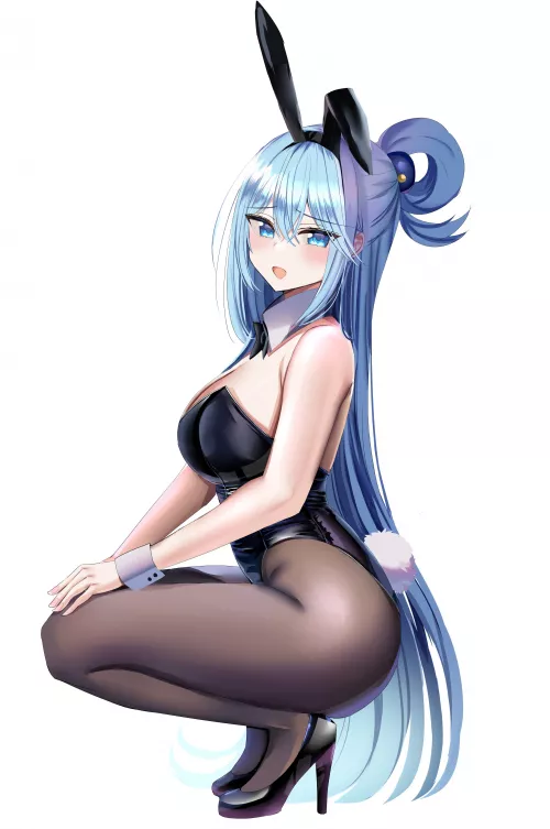 Bunny Aqua Thighs