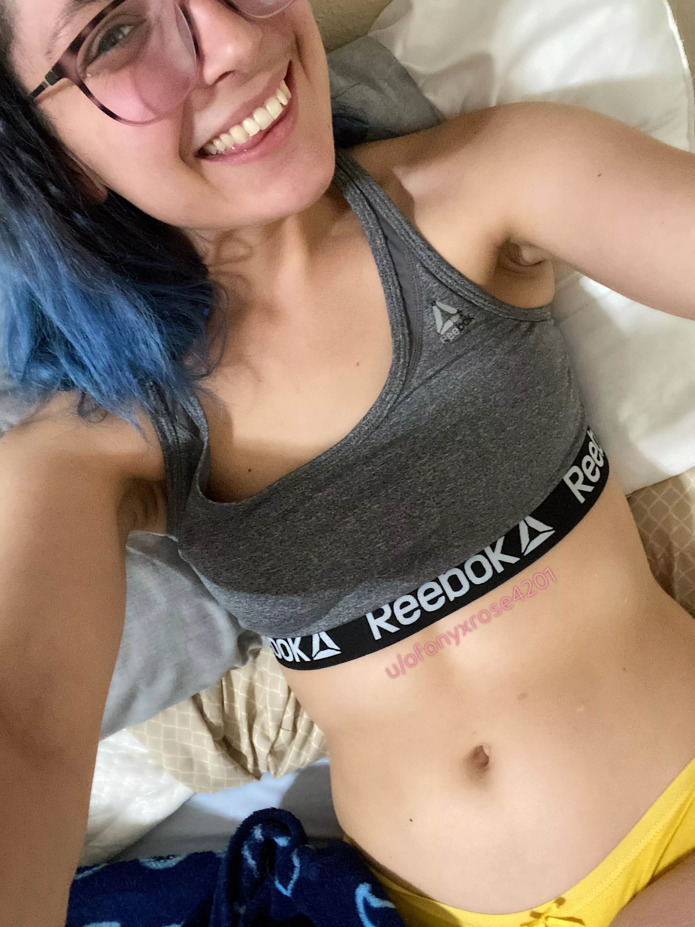 Sweaty & ready 😜