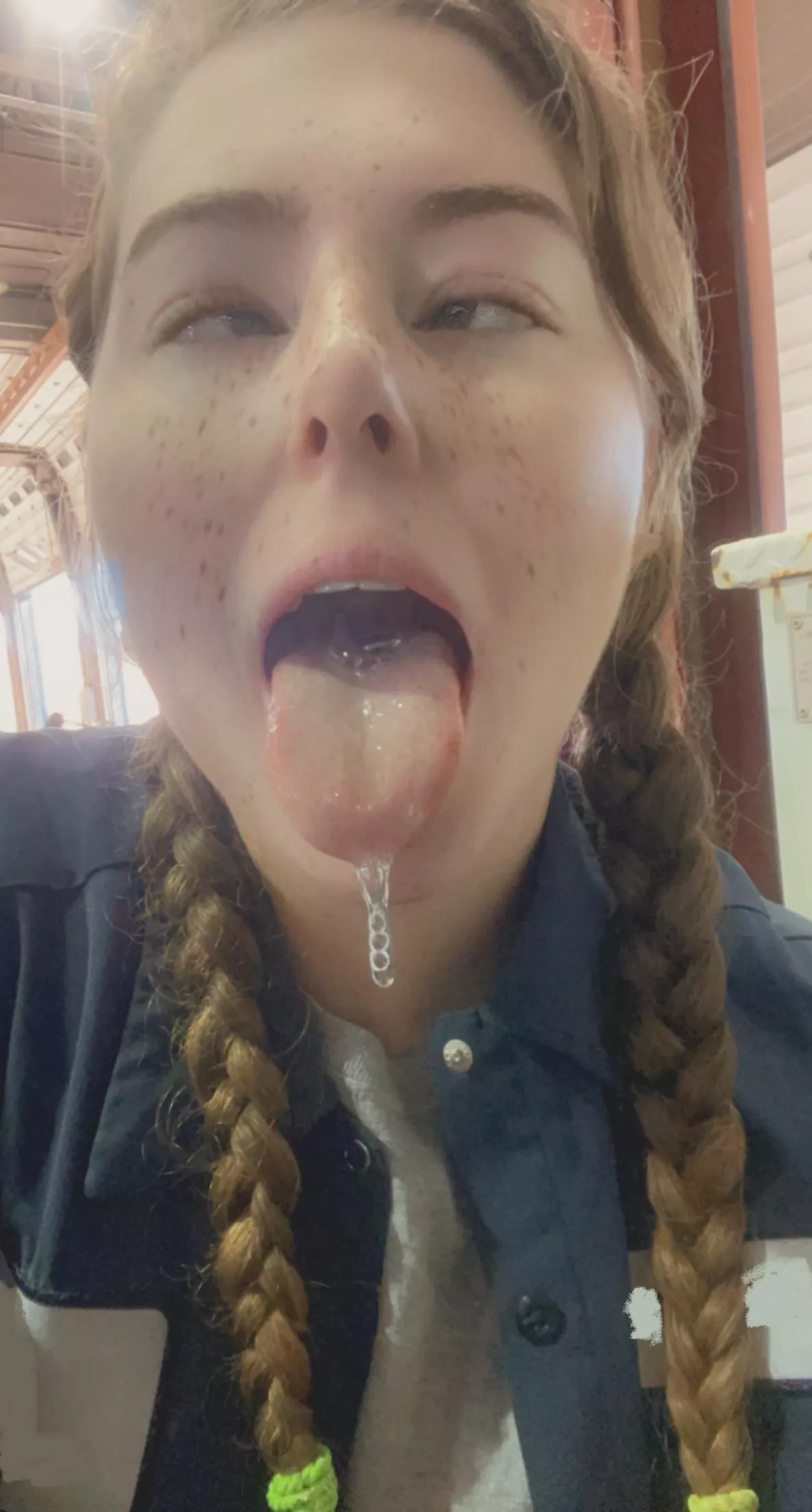 Definitely need someone to use my throat while pulling on my pigtails 🥵
