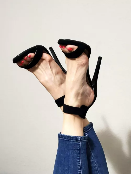 I'm not head over heels for you, I'm heels over head.