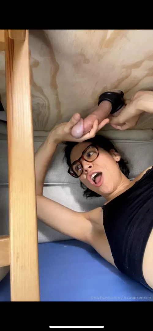 Oh, poor thing. Does someone want to cum? Only on my terms.