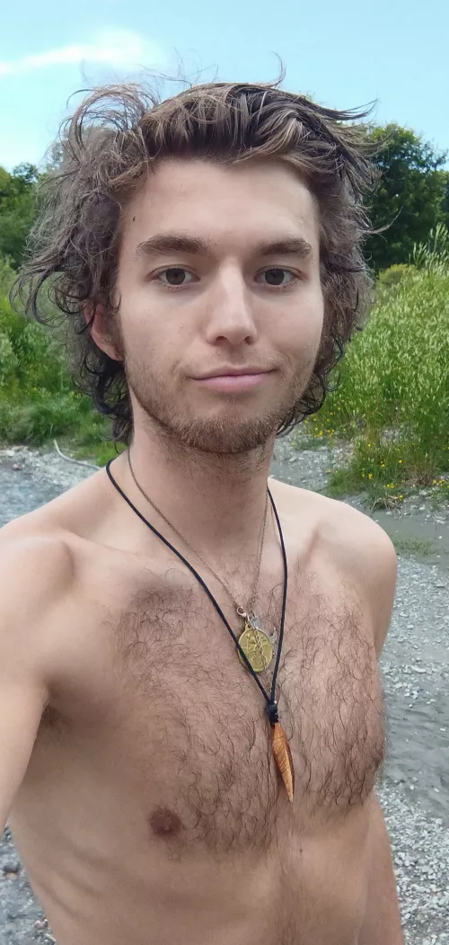 Out for a swim in the local river🌞