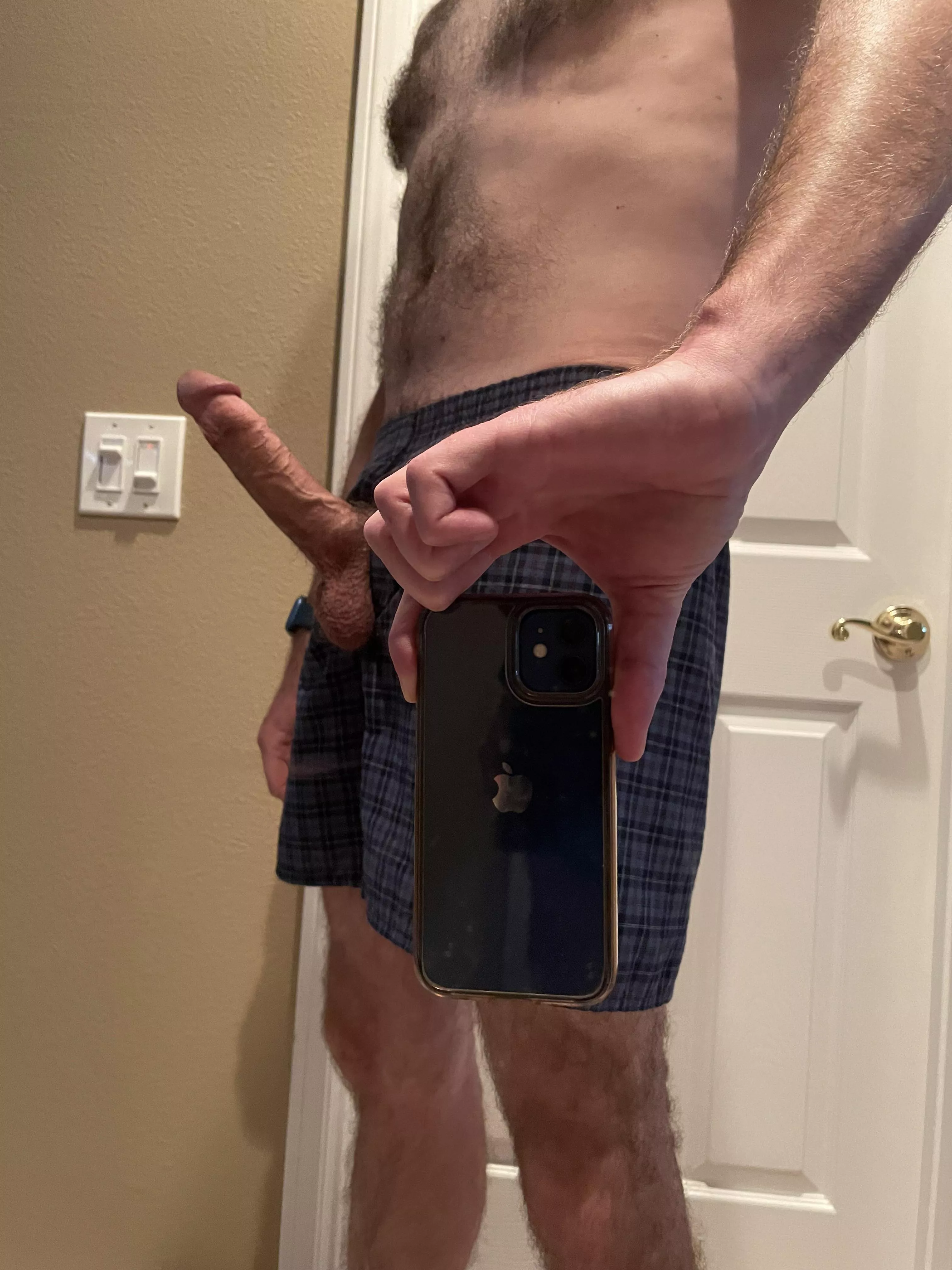 I don’t know why but there’s something so nice about poking through a pair of boxers.