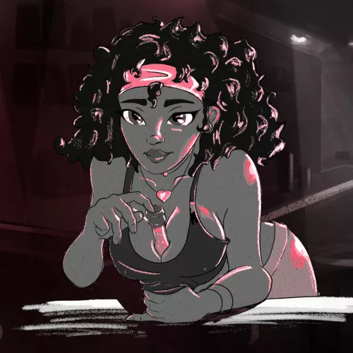 She leaned over the bar and made me an offer I couldn't refuse.