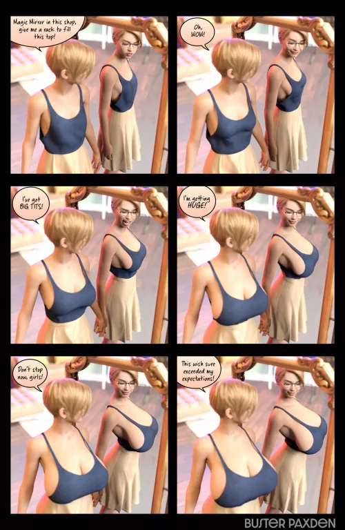 Wishing in the Mirror Published: May 7, 2022 by BusterPaxden