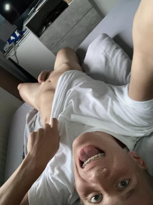 Did you look first on my face or dick be honest