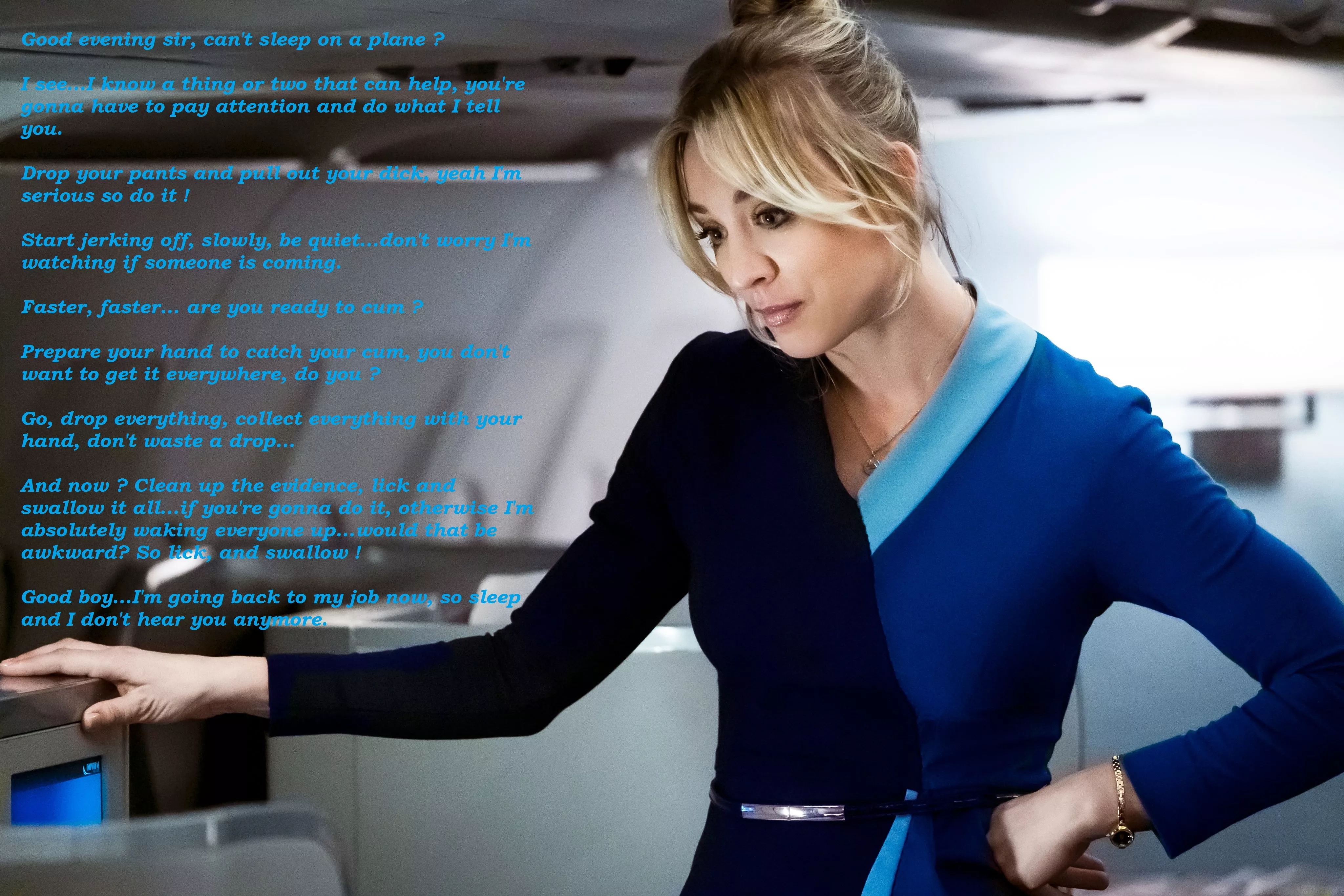Kaley Cuoco (The Flight Attendant) - CEI Captions