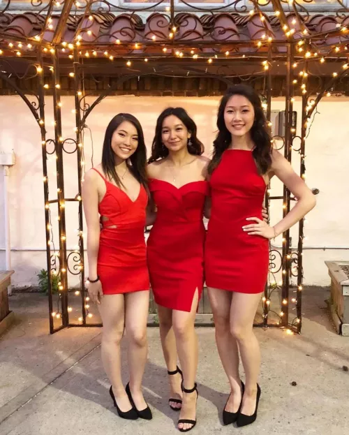 Ladies in Tight Dresses