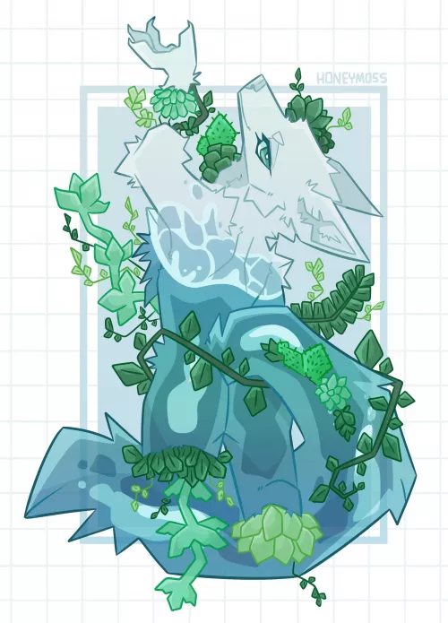 Life [art by me] [@honeymoss_ on twitter]