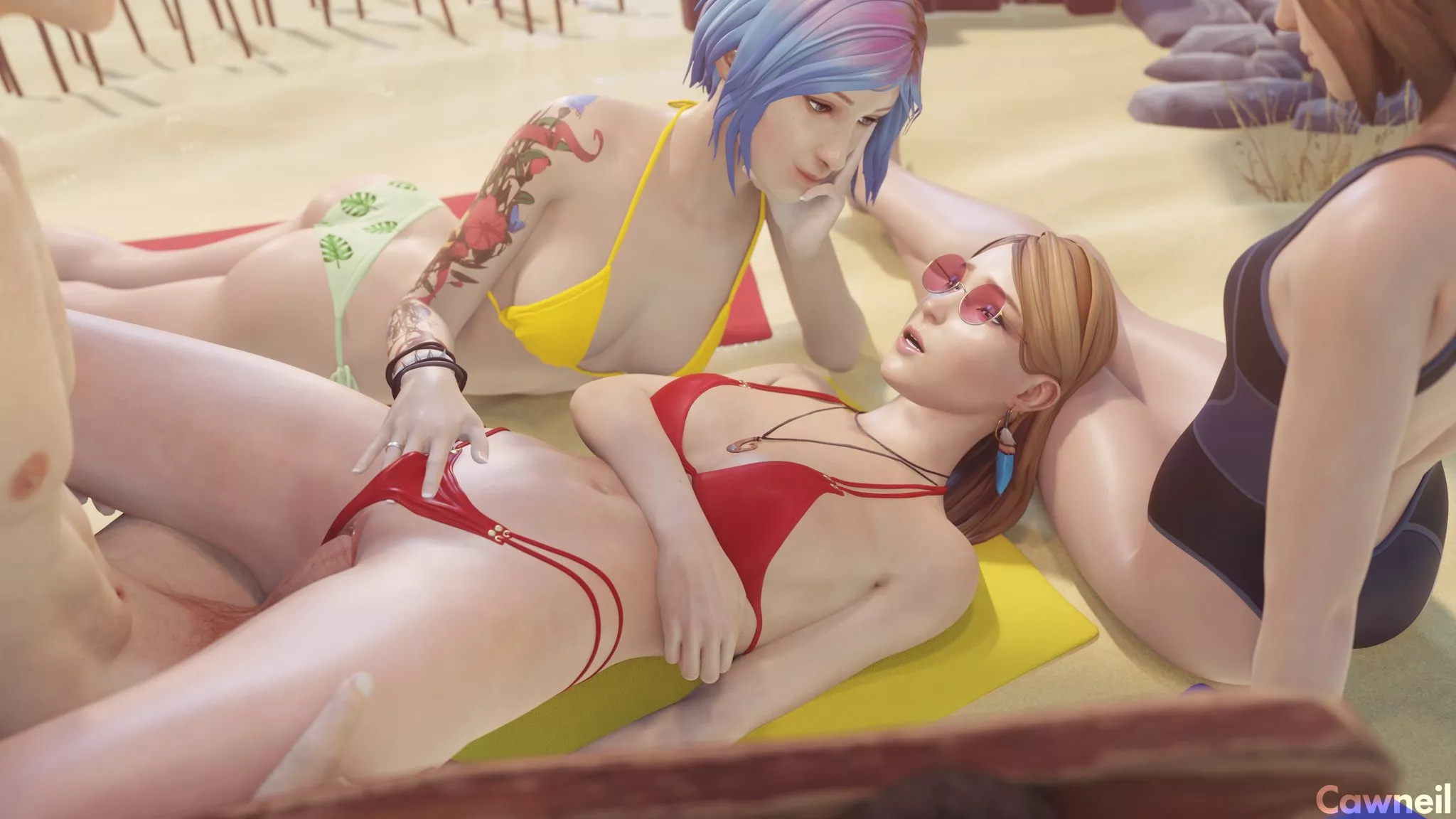 Rachel , Chloe & Max (Cawneil)