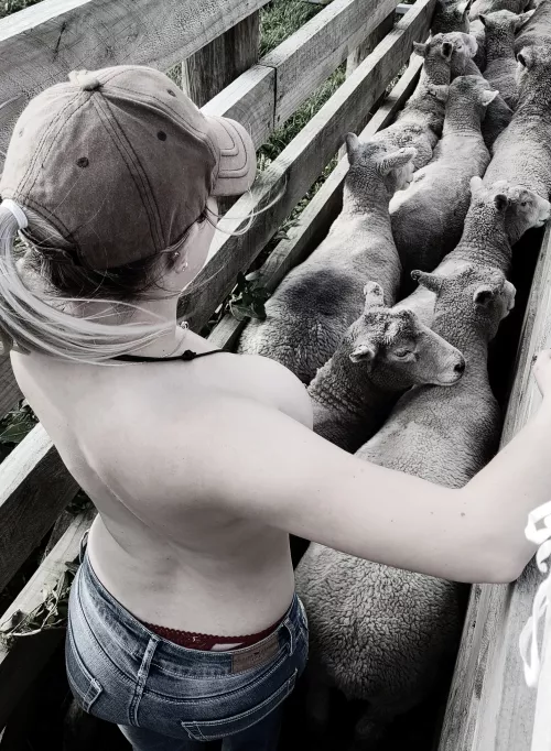 So who wants to be my farm hand?