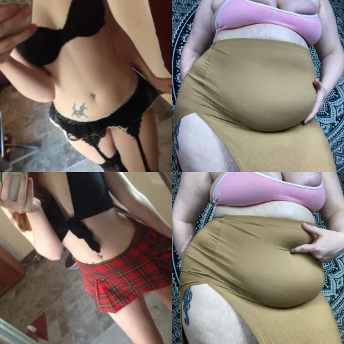 From abs to flabs 🥰