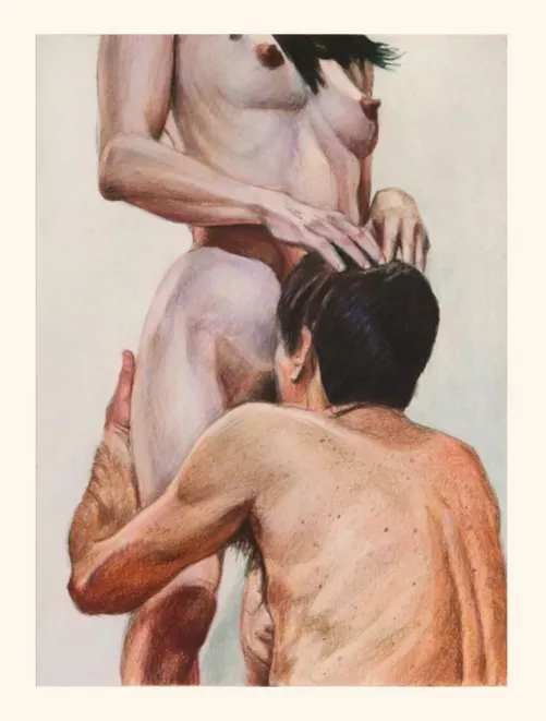 Communing by the fabulously talented u/yours_lewdly in pencil-featuring us (F) (M)