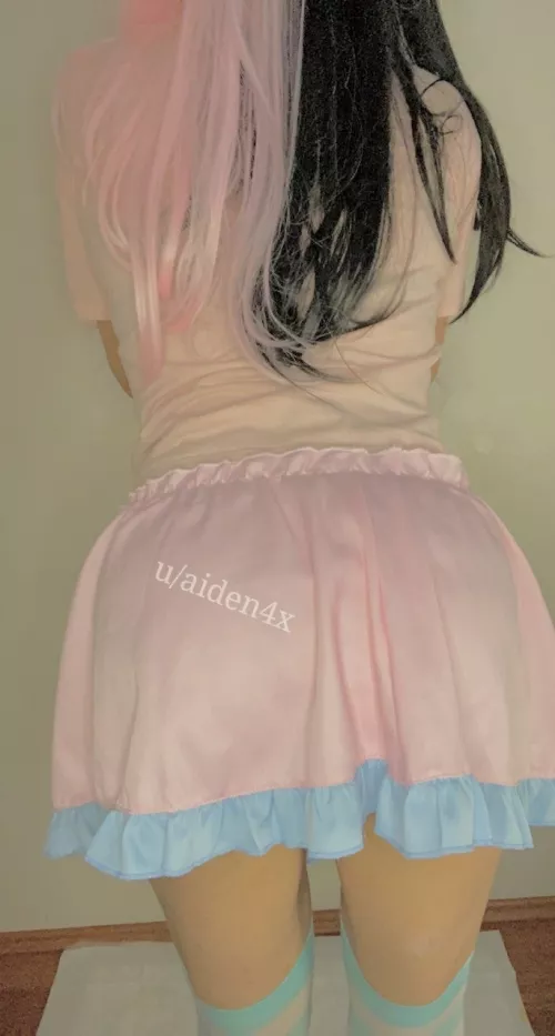 does my new skirt suit me daddy? 🥺🥰
