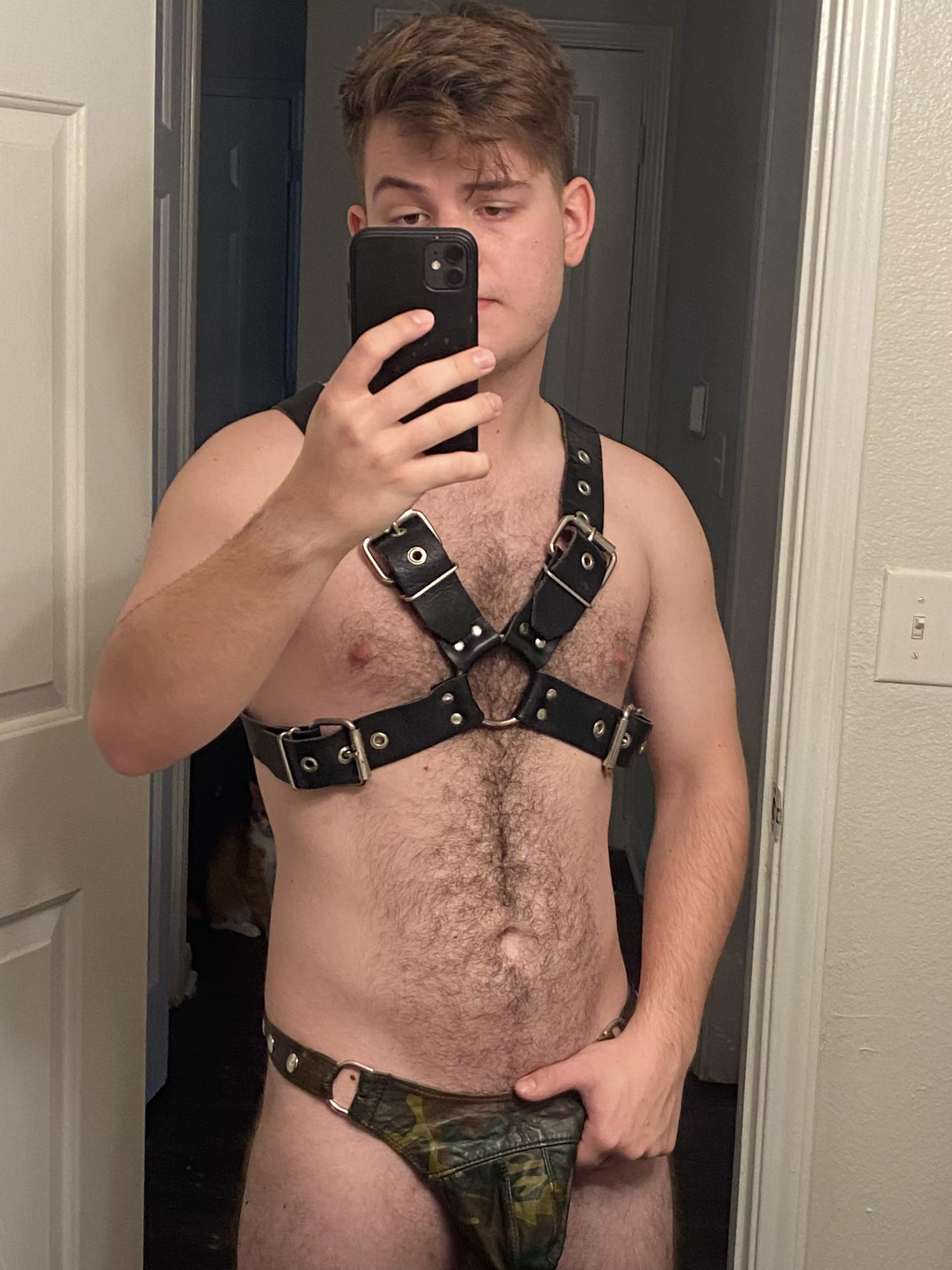 Leather jock 😈