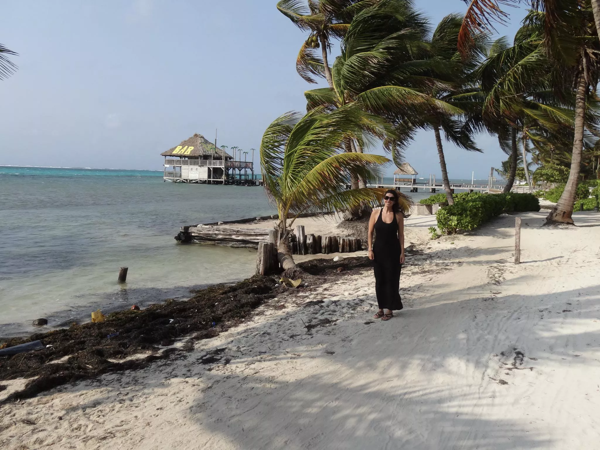 “A drunkard poet’s dream…”. San Pedro, Belize