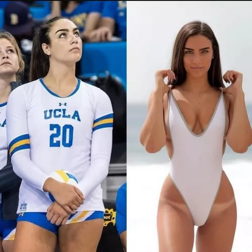 UCLA Volleyballer Jkaie Robbins