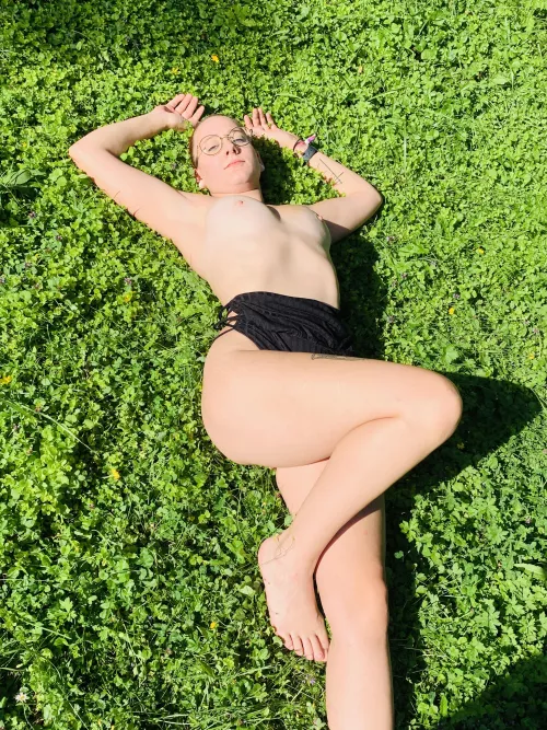 Have you ever done it on such a beautiful meadow?