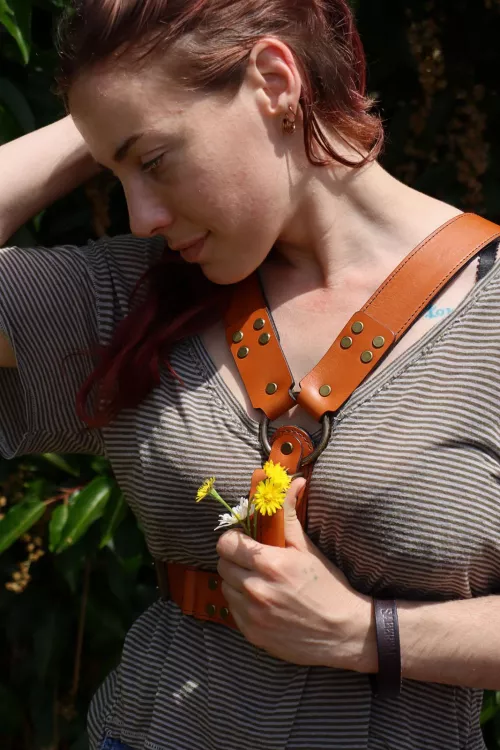 Leather Chest Harness
