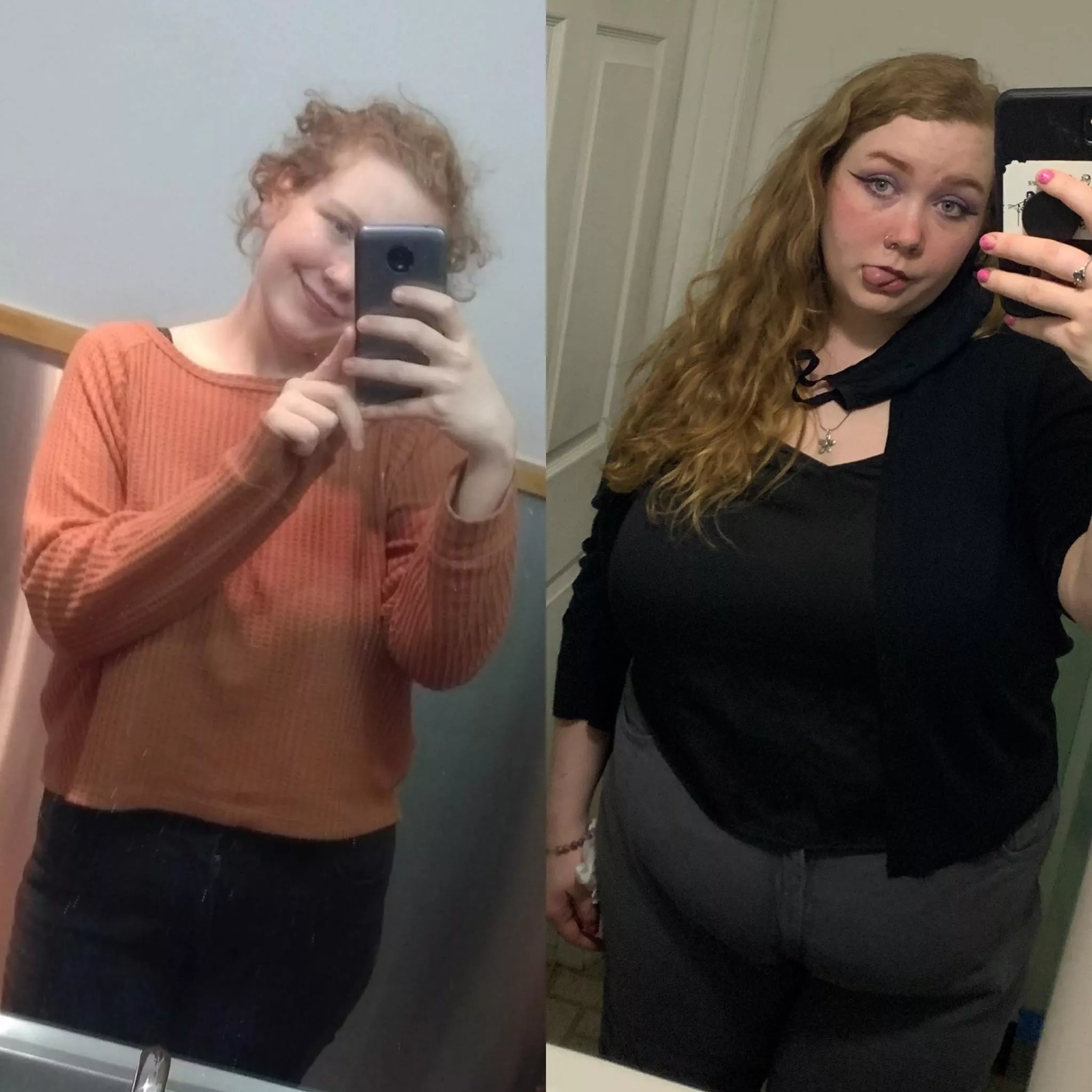 4 years and 100+ lbs later 😝🤪
