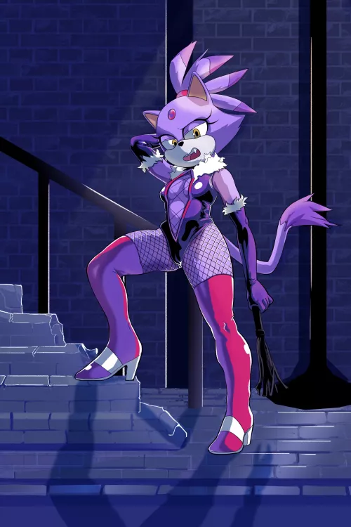 “Are you coming? Or does mistress have to make you?” Dom Blaze (DejaNSFW) Commissions open!