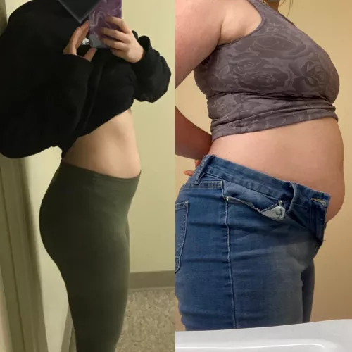 Bigger bellies are better 😍🐷